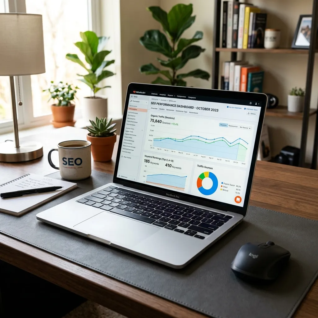 Phân tích y khoa hình ảnh Guía Completa de SEO 2026: Todo Lo Que Necesitas Saber